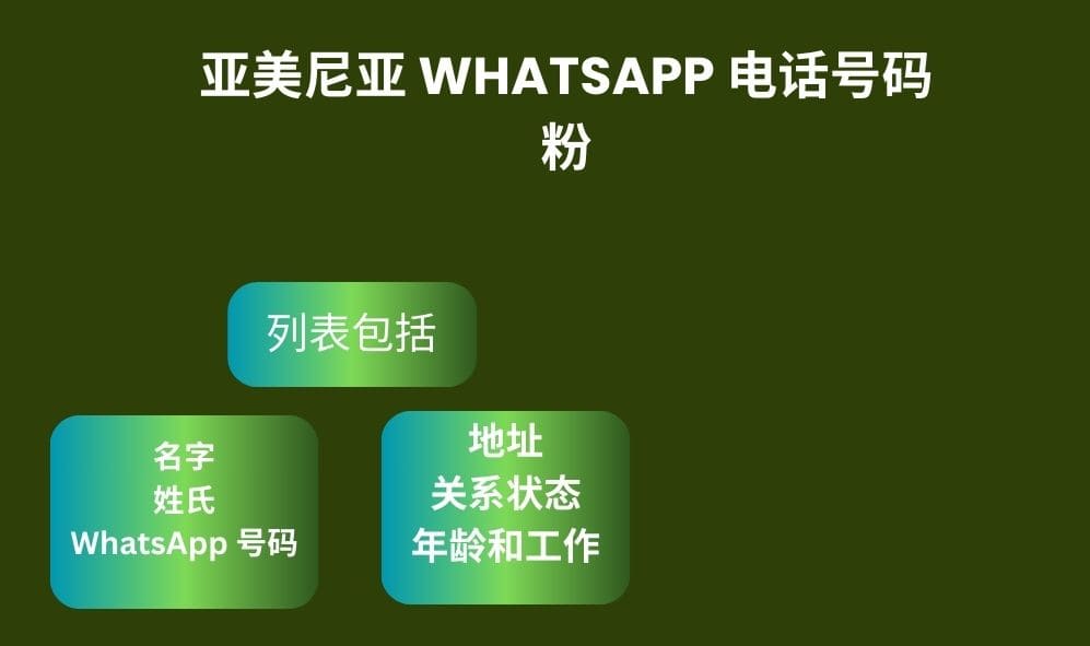 亚美尼亚 Whatsapp 电话号码粉